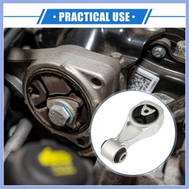 PARSLUCK Engine Mount Compatible for Nissan Sentra 2013-2019, Anti Deform Metal Silver Tone No.113503SG0A Mount Bracket Stable