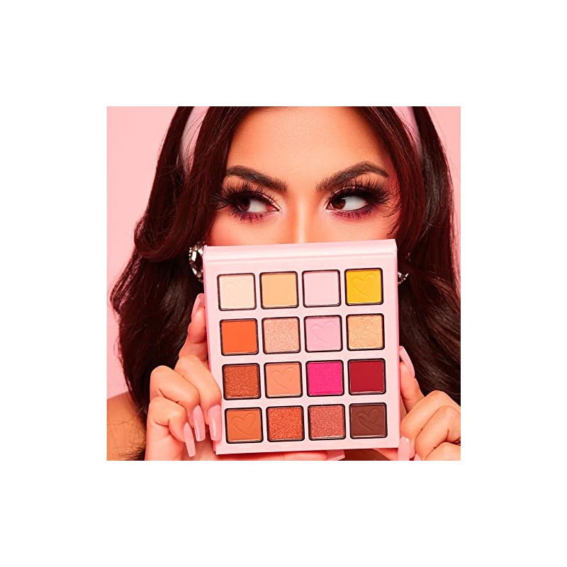 Beauty Creations x Evettexo Paleta de sombras 16 tonalidades