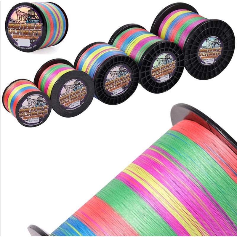 Wandering Seagull PE Line Fishing Line #4 1000M 5 Colors