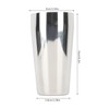 Large Capacity Milkshake Cup 304 Stainless Steel, Resistant, Portable for