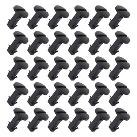 eMagTech 30pcs Front Rear Bumper Clips LR012844 19mm Head Diamter Compatible with Land Rover Range Rover Sport 2010~2014 Car Bumper Trim Mounting Clip