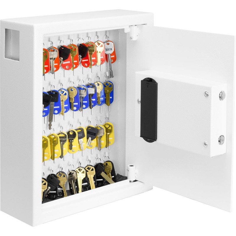Barska 40-Key Digital Wall Mount Key Cabinet – Electronic Lock
