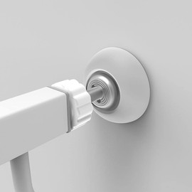 Set of 4, Baby Gate, Pet Gate, Tension Wallsaver, Baby Gate, Dog, Cat, Fence, Stairs, Anti-Slip Pads, Kitchen, Anti-Slip Pads, Baby Gate, Stairs, Baby Guard, Prevents Entrance (White 02)