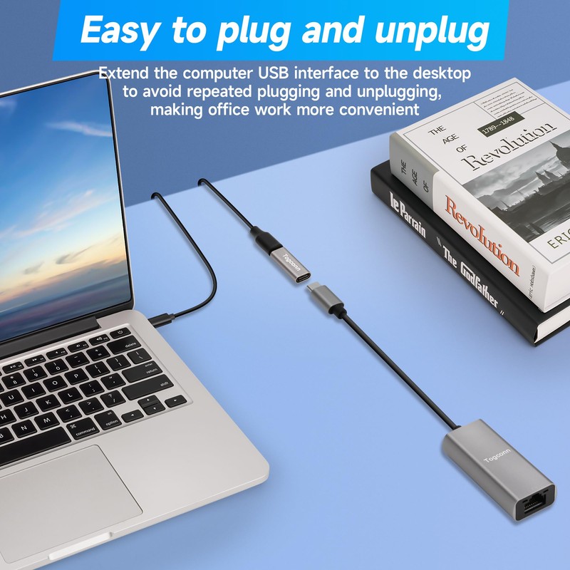Togconn USB C Coupler 4 Pack, USB C Female to