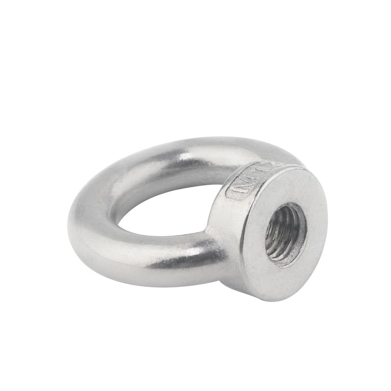 TIOMIOSEA Ring Nut M12, 304 Stainless Steel Threaded Eye Nut