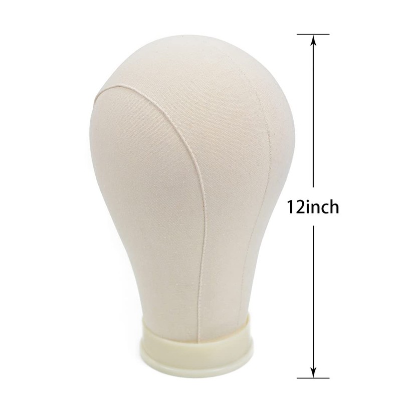 YTBYT 21 Inch Canvas Block Head Set With Mount Hole