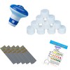 SUDS-ONLINE 20 Chlorine Tablets 20g + Test Strips + Floating