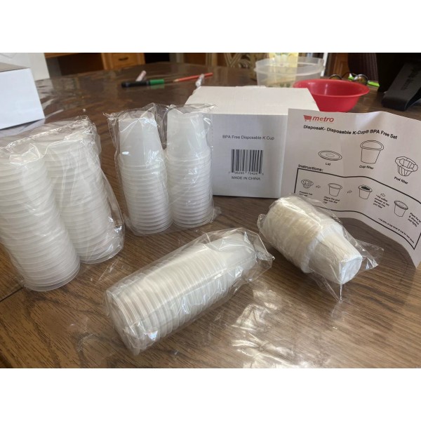 Metro DisposaK - 50 Count Disposable K-Cup BPA Free Set