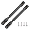 2pcs Hobbyfire 1/10 RC Crawler Drive Shafts Steel Universal Joint
