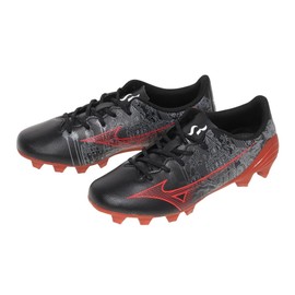 Mizuno Alpha SR4 Select JR, Black x Red x Black, 9.1 inches (23.0 cm)