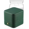 Caja de anillo de compromiso - Promesa, Regalo, Alajero Elaborado