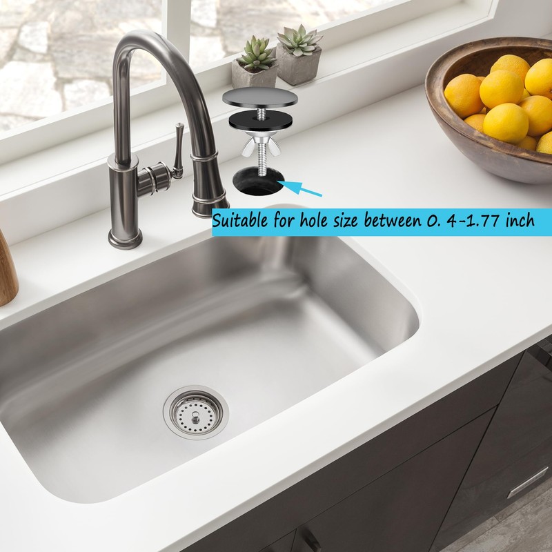 2 Inch Kitchen Sink Hole Cover,Faucet Hole Cover Stainless Steel