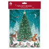 Christmas Countdown Advent Calendar with Standing Struts, Gift Envelopes and