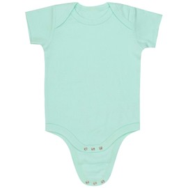 ToBeInStyle Infants Boys Girls Lap Shoulder Bodysuit - Honey Dew - 12M