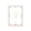LADONNA BJ39-L-WH Radonna Bridal Frame, Large Size, White
