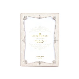 LADONNA BJ39-L-WH Radonna Bridal Frame, Large Size, White