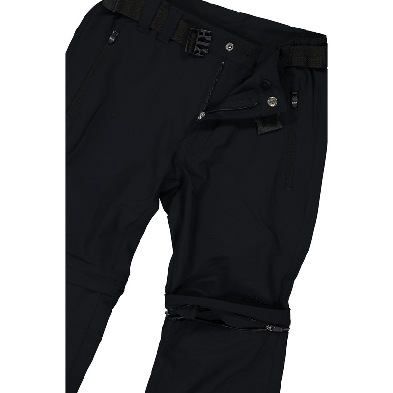 CMP - Pantaloni con Zip per Bambini, Antracite, 116