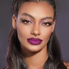 Oulac- Lápiz labial líquido morado mate para mujer, lápiz labial