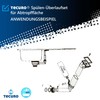tecuro Sink Overflow Set Horizontal Drain for Drainer Made to