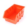 Tactix 320604 Plastic Tray Bin Set, Black/Orange