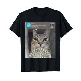 Ring There is Motion at Your Front Door Funny Meme Cute T-Shirt