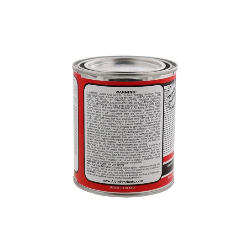 Alvin 24oz Lab Metal Durable Economical Repair Putty Dent Filler