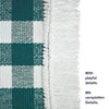 Kitchen Runner Beige Checked 50 x 100 cm 100% Cotton