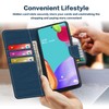 Shantime Leather Wallet Case Compatible with AGM Glory, Colorful Flip