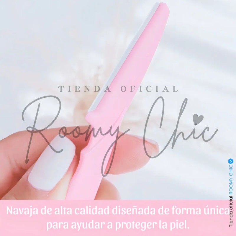 Perfiladores de Cejas Roomy Chic Pack 60 Facial Elimina Vello