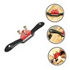 DOITOOL 1set Hand Planer Spokeshave Woodworking Tool for Curved Shaping