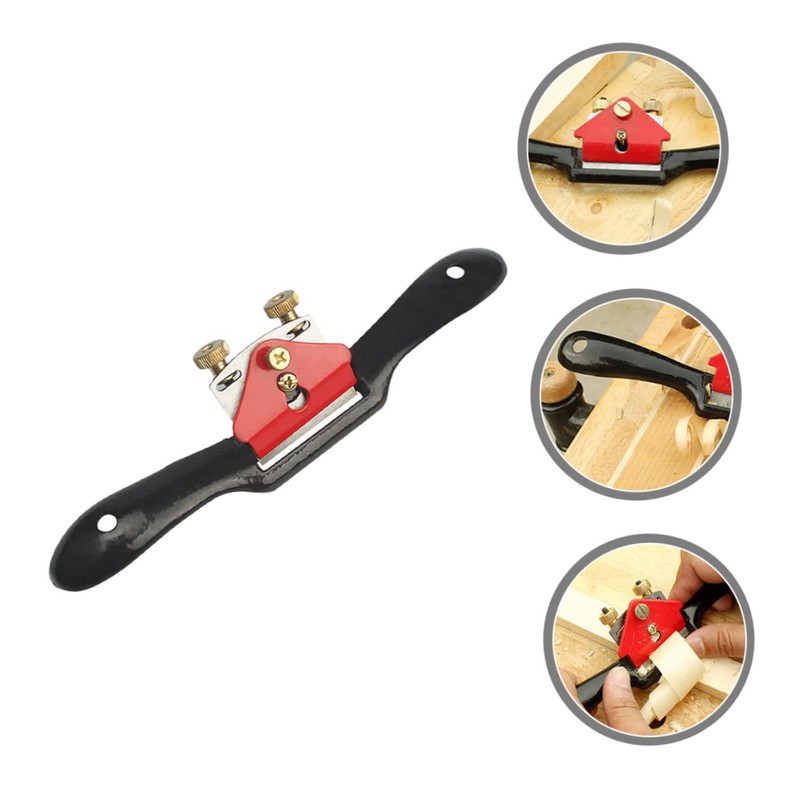 DOITOOL 1set Hand Planer Spokeshave Woodworking Tool for Curved Shaping