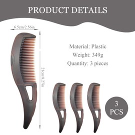 Dandruff Comb Dandruff Comb Dandruff Comb Lice Comb Hollow Tooth Head Energy Comb Hollow Teeth Suitable for the Healthy Scalp of Women and Men to Reduce Itching