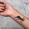 4 x 'Ant' Temporary Tattoos - Water Resistant, Skin-Safe, Non-Toxic