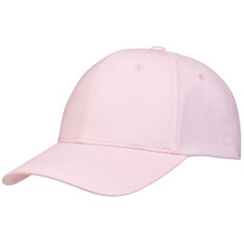 Pembroke® Baseball Cap, Classic Baseball Cap, 100% Cotton, Men and Women, Plain, Adjustable Size, Pastel Pink