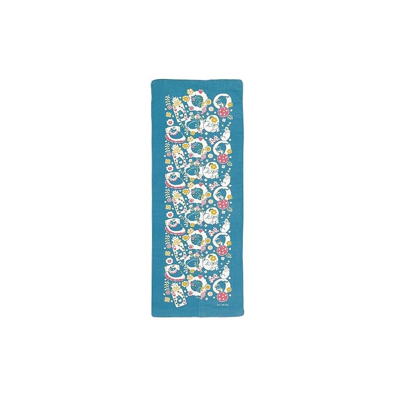 YamamotoJin Shoten (YamamotoJin) Double Gauze Hand Towel, Afternoon Cat (5012),