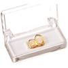 Gold Tone 2 Open Grillz Teeth for Top and Bottom