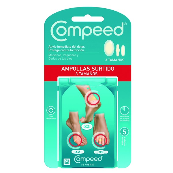 Compeed Dressings AMPOLLAS Pack Mixed 5 PCS
