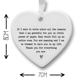 Appreciation Keepsake | Heartwarming Thank You Gift| Blessings and Gratefulness Plaque | Thoughtful Token of Thanks | Gift to Celebrate Special Moments | Meaningful Present for Loved Ones