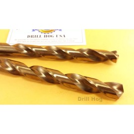 Drill Hog USA 7/16 & 1/2" Cobalt Drill Bit Cobalt Bit M42 HSS Lifetime Warranty