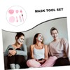 WOONEKY Face Mask Tool Kit DIY Facial Mask Mixing Set