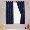 LORDTEX Dinosaur and Star Foil Print Blackout Curtains for Kids