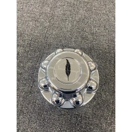 FEATHERLITE 8 LUG HUB COVER CHROME QT865