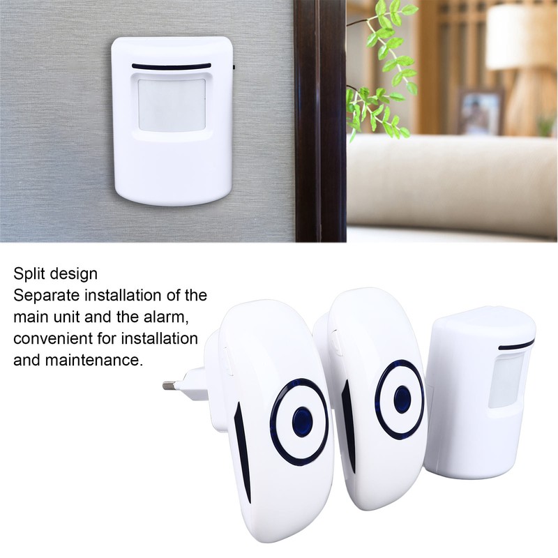 Infrared Motion Sensor Door Bell Split Design for Shop Store