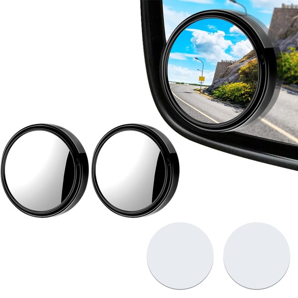 2Pcs Blind Spot Mirrors, High Definition Blindspot Mirrors for ar