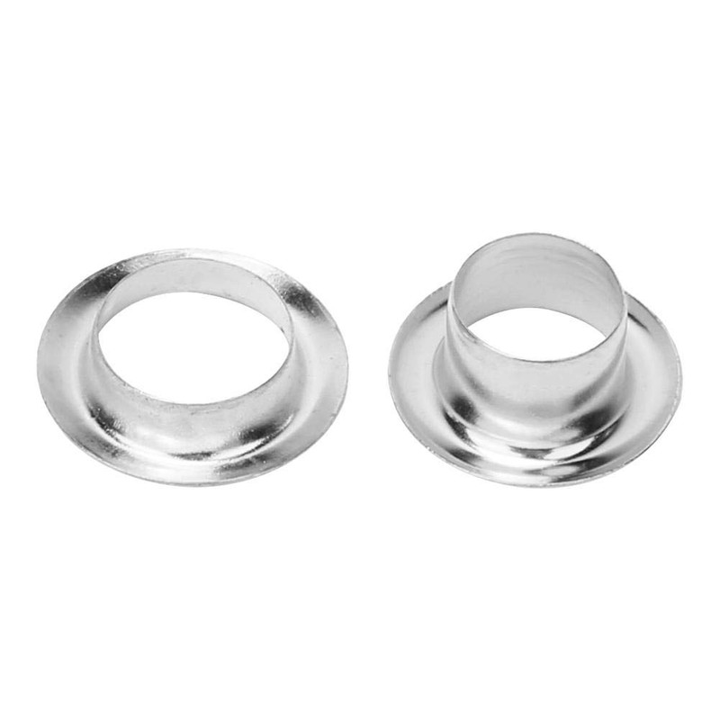 Grommet Eyelets, 100Pcs 6mm Brass Eyelets with Gaskets for Leather