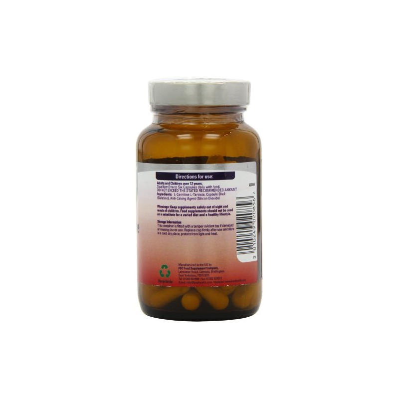 FSC 500mg L-Carnitine - Pack of 60 Capsules