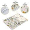 Herbs Flowers Botanical Butterfly Dish Drying Mat for Kitchen Counter