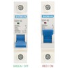 Baomain Miniature Circuit Breaker Single-Pole 20A DZ47-63 C20 400VAC, DIN