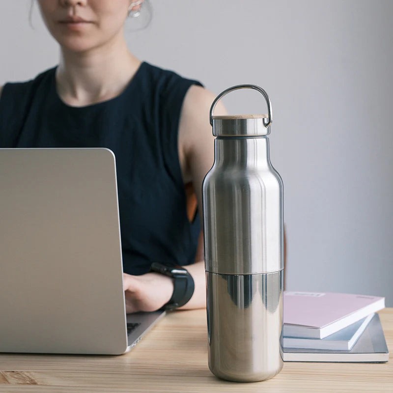 Klean Kanteen 20oz (592ml) Insulated Rise Reflect Bottle with Stainless