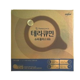 Theracumin Super Plus 100 Turmeric Turmeric Curcumin 60 packets 1 / 테라큐민 슈퍼플러스 100 강황 울금 커큐민 60포 1개